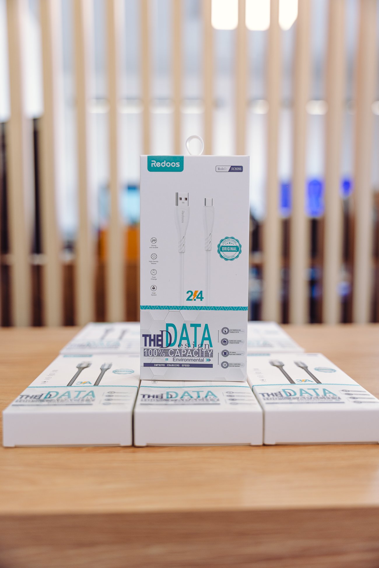 EMI08025 Cable Redoos Micro USB 2.4A – Reforzado y de carga rápida - Imagen 1