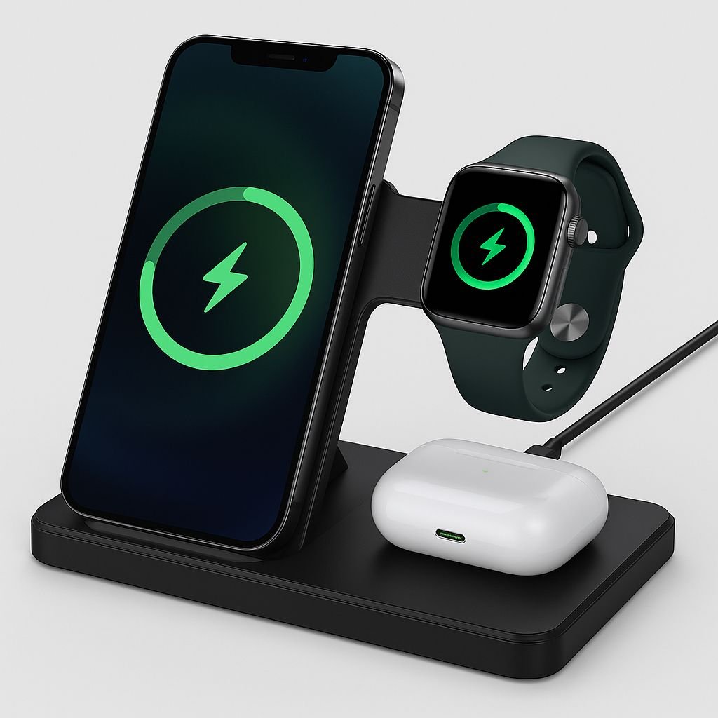 Imagen de WhatsApp 2025-10-28 a las 23.57.59_3eea96e4 Cargador Inalámbrico 3 en 1 – Diseño Premium y Funcionalidad Total - Imagen 1