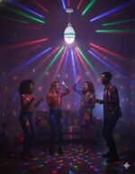 Lámpara LED Giratoria de Efecto Discoteca - Fiesta Instantánea con Luz RGB - Imagen 2