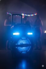 Parlante Only Hawai 12” 2000W con Luces LED y Micrófono Inalámbrico - Imagen 2