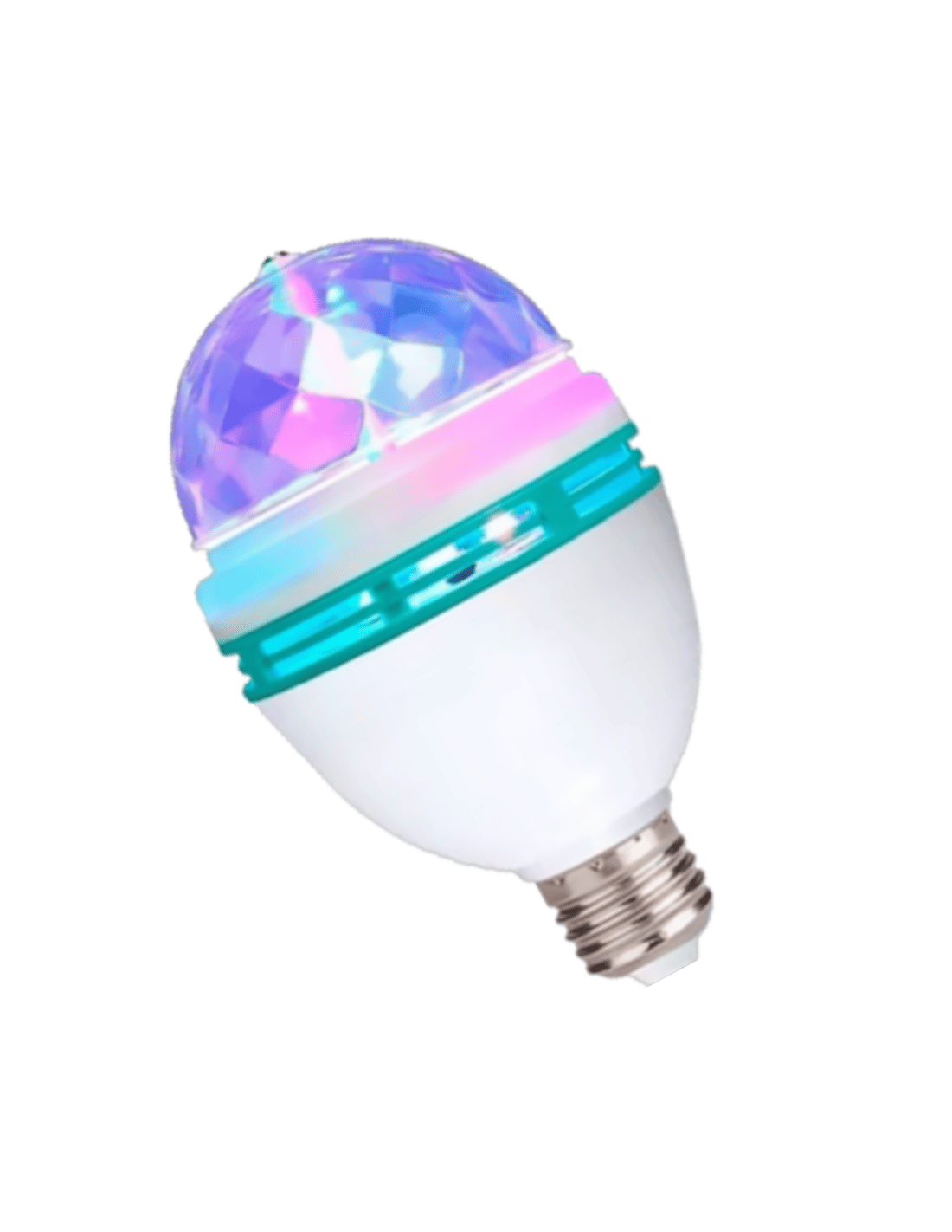 lampara-giratoria-360-aitech-foco-luz-led-rgb Lámpara LED Giratoria de Efecto Discoteca - Fiesta Instantánea con Luz RGB - Imagen 1